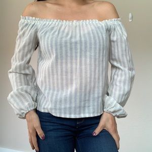 Brandy Melville Off the Shoulder Top
